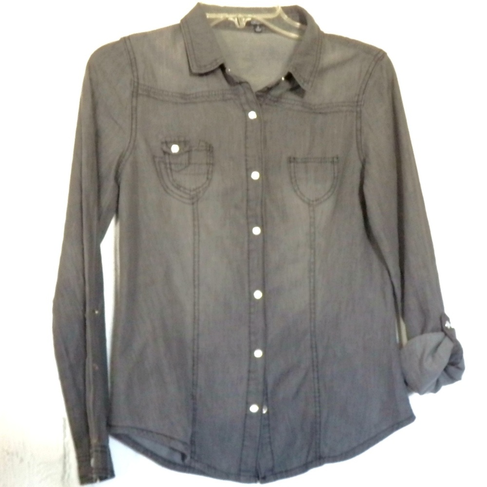Chiqle Western Shirt Pearl Snap SZ S